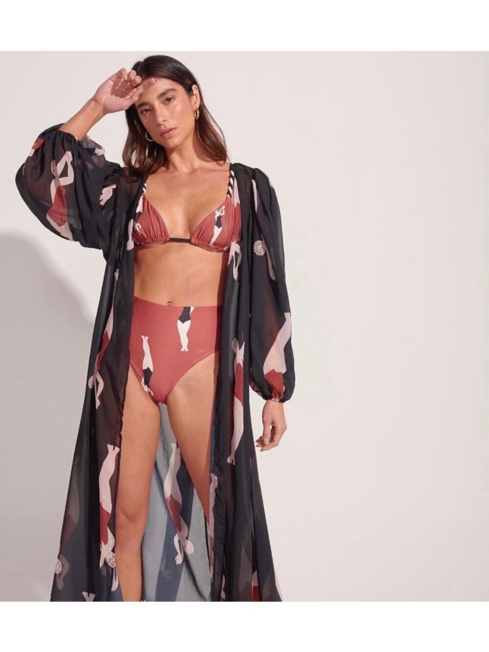 Ancora Dressed to Swim kimono coverup